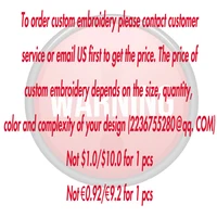 Buy Custom Your Own Design Patches Embroidery Iron on Brand Name Military Woven Printed Badges Hook and Loop Patch for Clothing Online - Image 6