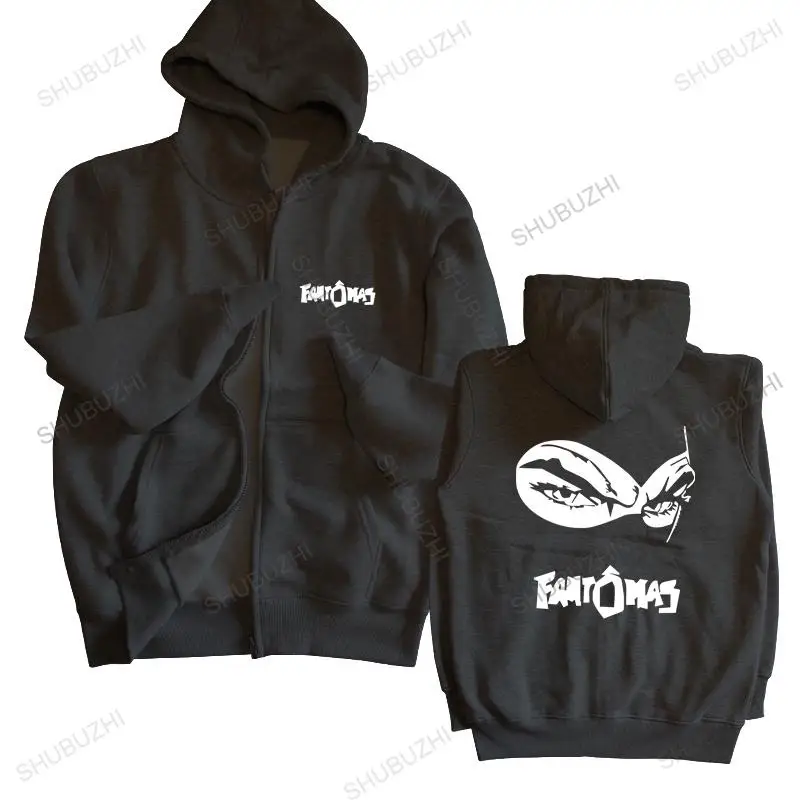 Felpa Con Cappuccio Da Uomo Con Cerniera Nera Fantas Logo Mr.Bungle Avant Garde Metal Band Drop Shipping Felpa Autunnale Da Uomo