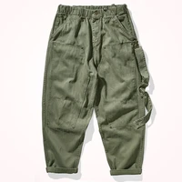 Heavy-duty thickened mountain slacks in autumn men's loose wide version OVER SIZE retro trend pants 1