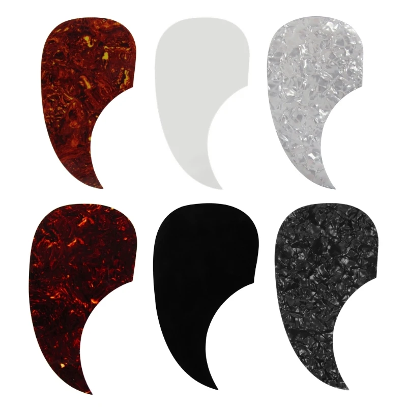 

1PC Cellulose Guitar Pickguard Scratch Plate Self-Adhesive Pickguard Sticker Guard Plate for Cool Acoustic Guitar Drop Shipping