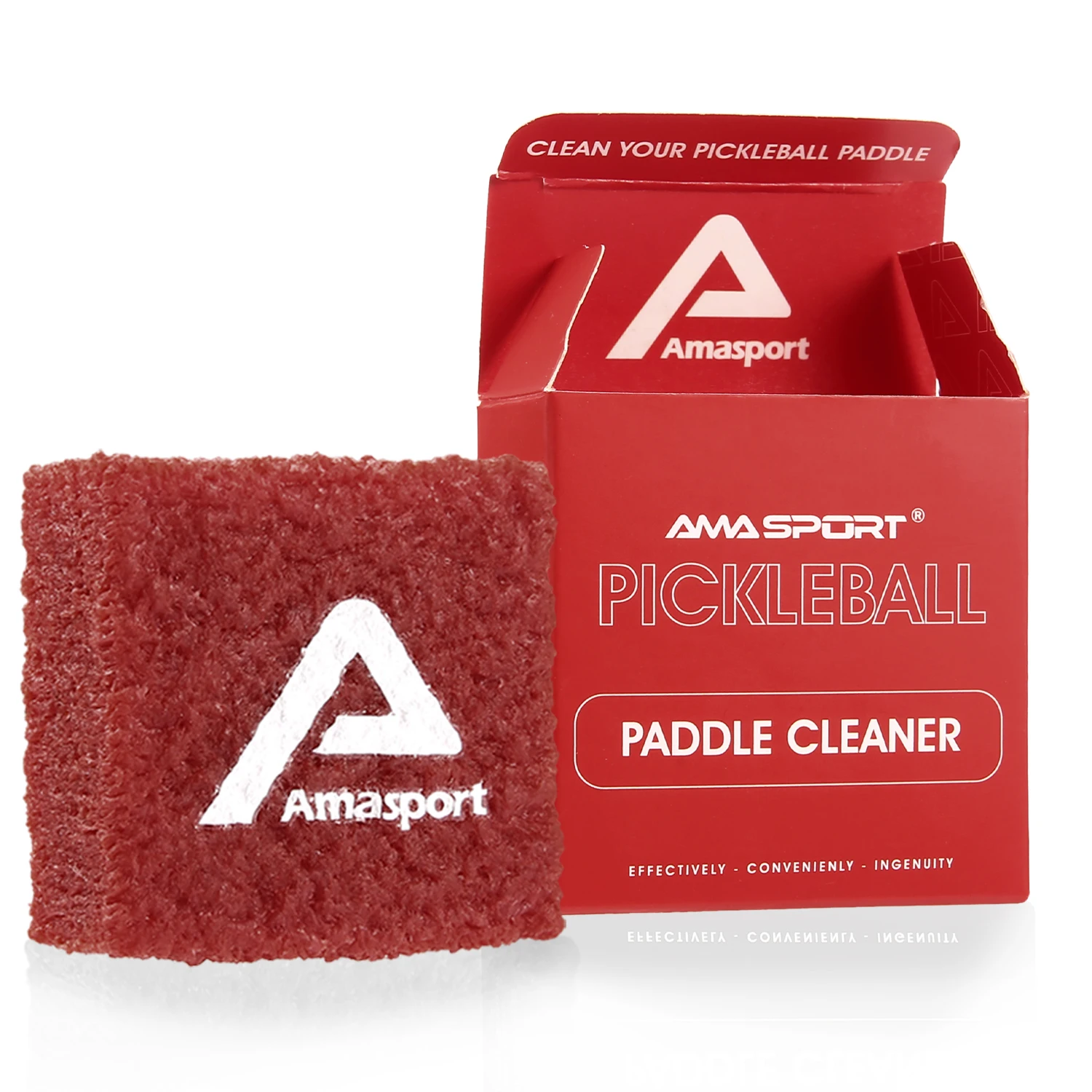 AMASPORT Pickleball Paddle Eraser Reusable Fast Residue Dirt Removal and Scratches Carbon Fiber Pickleball Paddle Cleaner