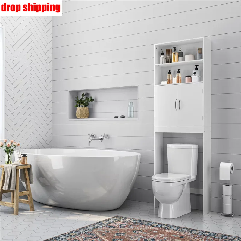 Dropship Over The Toilet Storage Cabinet Bathroom Storage