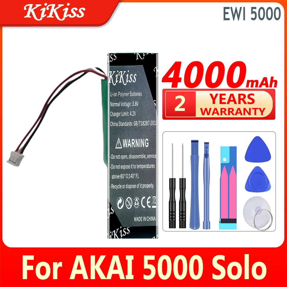 Batteria Kikiss Da 4000Mah Per Akai 5000 Solo Ewi Solo Fpo-72-003-S