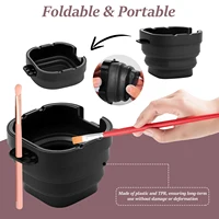 Airtight Paint Palette with Lid 16 Wells Travel Paint Palette Box with Folding Paint Brush Washing Bucket Multifunctional 2