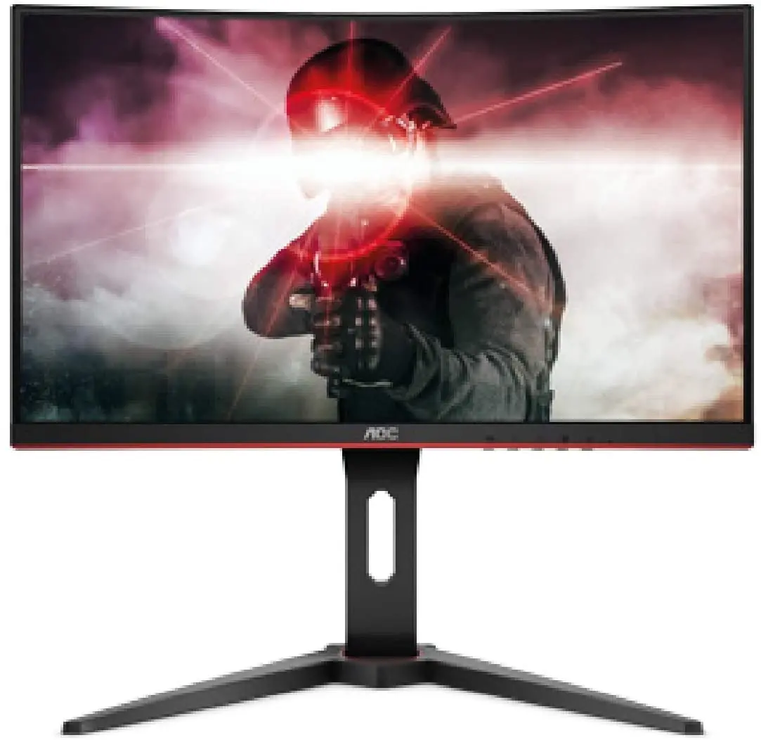 monitor aoc 27 c27g1 wled 1920x1080 144hz 1ms hdmi dp vga curvo negro  freesync