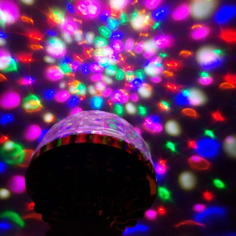 Рисунок 6 - Вращающаяся Светодиодная лампа E27 RGB для сцены