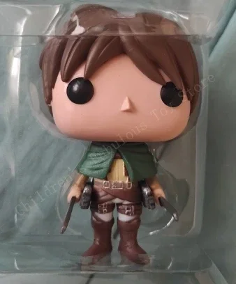 thumbnail image 5 of Figura de acción Funko Pop Attack On Titan COLOSSAL TITAN #23 FEMALE TITAN #233 Levi #235 MIKASA 21# EREN 20# Colección de juguetes, 5 of 5