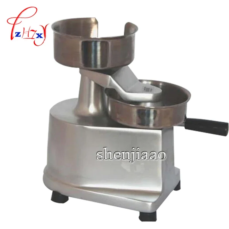stainless steel  Burger Print HF-130  manual Burger Patty Maker, Hamburger Mold, Burger Press Machine 1pc 130 MM 4