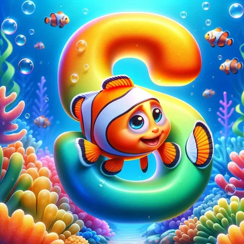 thumbnail image 1 of Disney 5D DIY Diamante Mosaico Buscando a Nemo Diamante Pintura Punto de Cruz Dibujos Animados Letra Kits Completos Bordado Peces Decoración del Hogar Regalo, 1 of 5