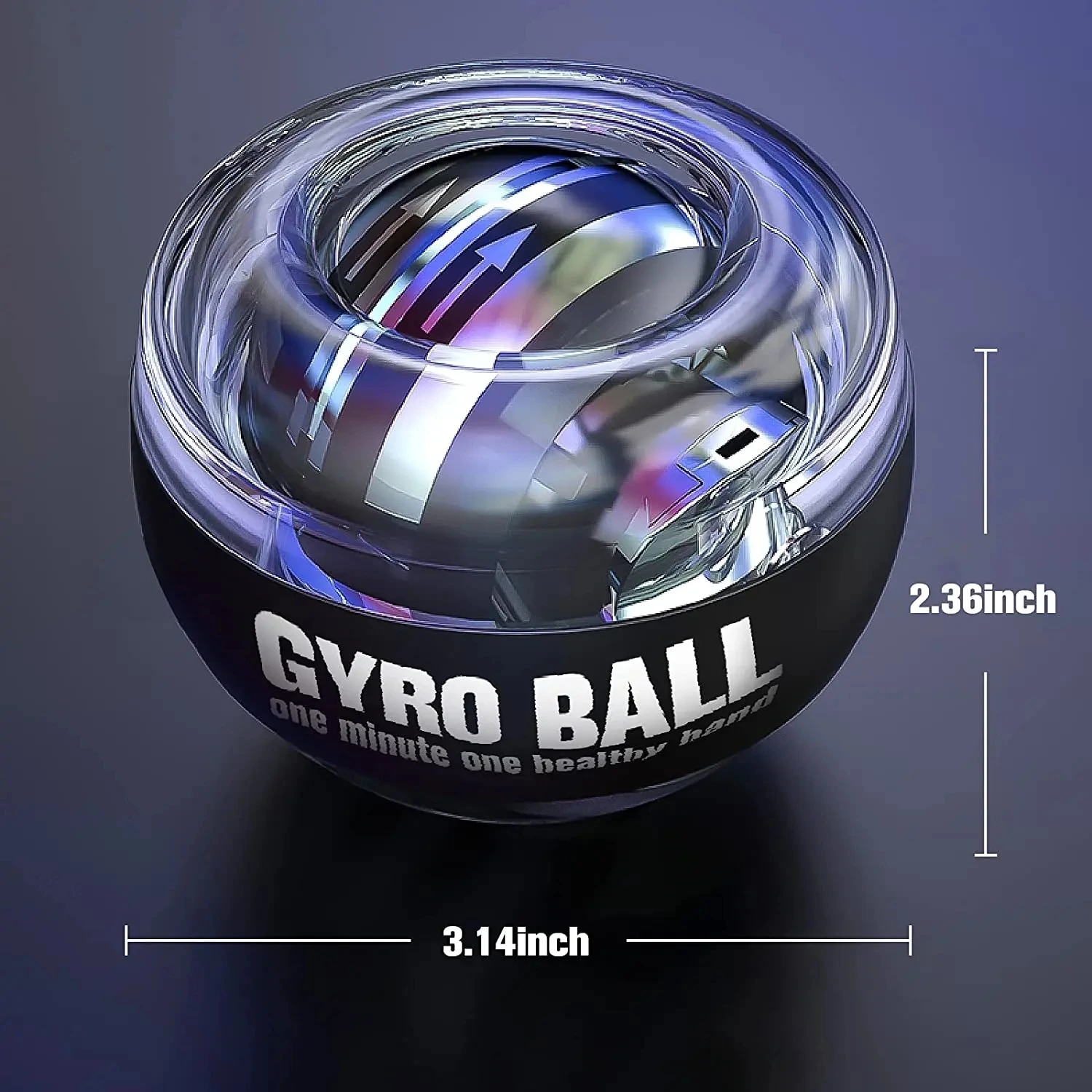MIJIA Wrist Ball Self-starting Gyroscope Powerball Gyro Power Hand Ball Muscle Relax Arm Wrist Force Trainer Fitness Equipment gyro ball gyro wrist ball power ball
