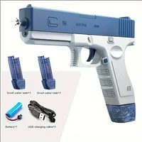 Glock Electric Water Gun Comes With Two Replaceable Small Water Tanks Suitable Beach Pool Parties For Kids 1
