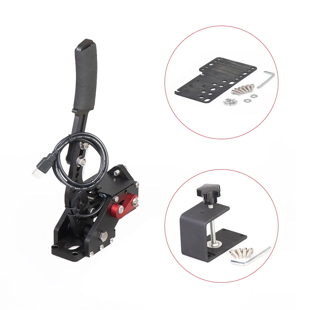 Logitech Brake System 14 Bit Hall Sensor Usb Handbrake Sim For Racing Games G25/27/29 T300 T500 Fanatec Osw Dirt Rally