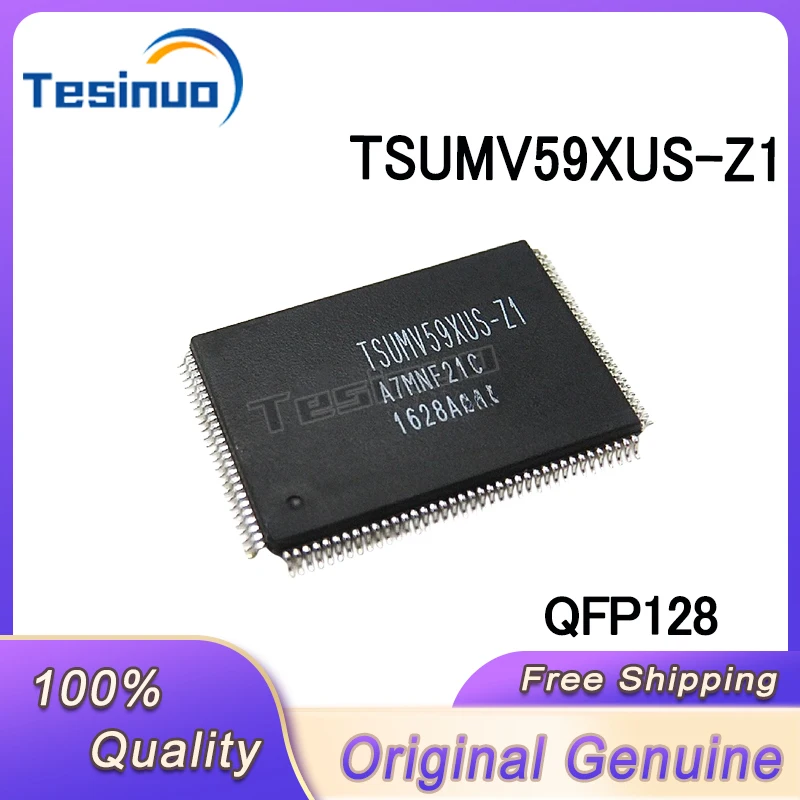 

2 шт., новый оригинальный бриллиантовый чип материнской платы QFP128 LCD TSUMV59XUS в наличии
