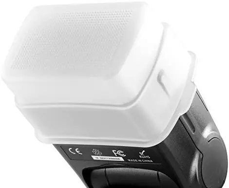 Neewer Flash Bounce Light Diffuser Dome for Nikon SB900, Neewer NW680 TT850 TT860 NW580/VK750 NW670/VK750 II NW690 NW910 MK900