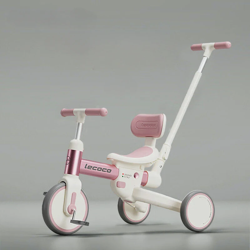 S3 Children's Three Wheels Stroller Anti-Tip Lightweight Multi-functional Perfect for Baby Balance