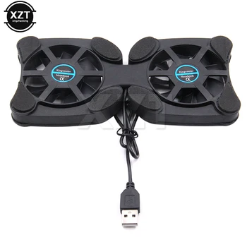 Supporto di raffreddamento per Laptop portatile ventola pieghevole dispositivo di raffreddamento Pad di raffreddamento Laptop CPU Cooler USB Cooler