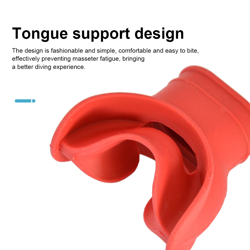 Scuba Diving Second Stage Silicone Mouthpieces Snorkel Regulator Universal Underwater Breathing Accessories diving snorkel swimmers snorkel swimming snorkel