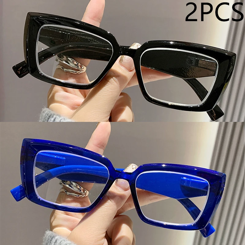 2/3PCS Neue Cat-eye Lesebrille Modische Einfache Und Vielseitige Lesebrille Für Menschen Mittleren Alters Und Ältere menschen 2319