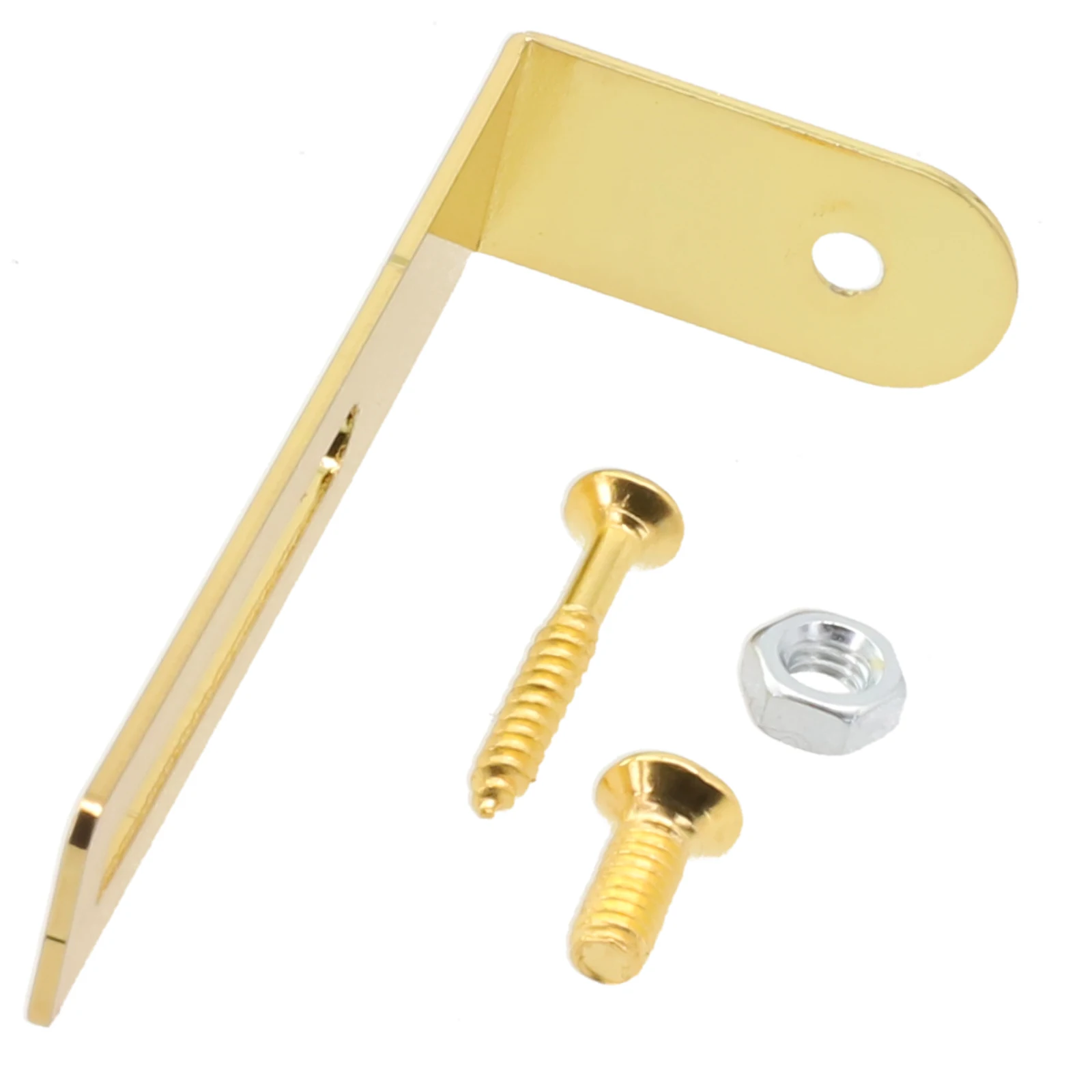 Description Picture 5 of item1pc Electric Guitar Pickguard Holder Pick Guard Scratch Plate Support Bracket With 2 Screws 1 Nut For LP Les Paul Guitars