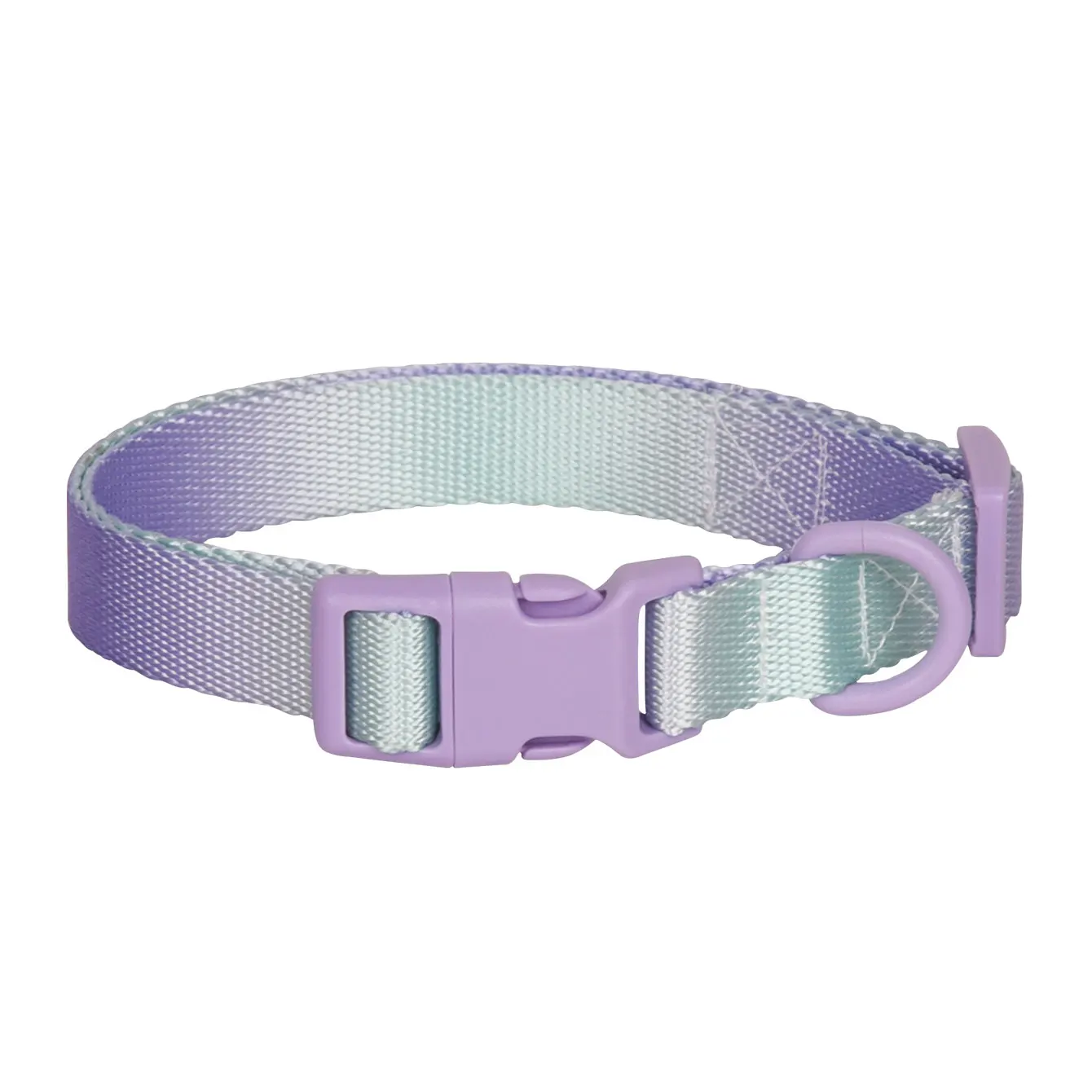 CP416-2--Ombre Nylon Webbing Pet Cat & Dog Collar.