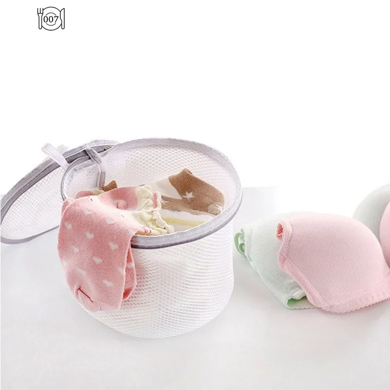 Zipper Mesh Laundry BagsTravel Foldable StorageOrganize Bag ClothingWashing Bags ForBlouse,Bra,Socks,Underwear,Lingerie 4