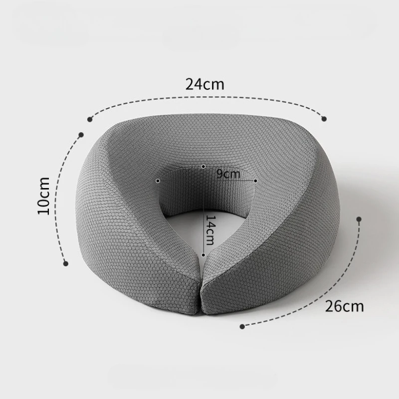Ergonomics Lying Down Pillow Memory Foam Breathable Head Rest Support Pillow Body Massage Face Rest Pillow for Beauty Salon