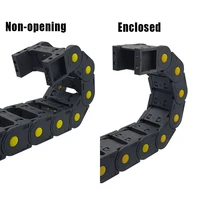 1M ความยาว 25X25/38/50/57/70/77/103 มม.ลากสายโซ่สําหรับเครื่องกัด CNC Router ป้องกันสายไฟ 2