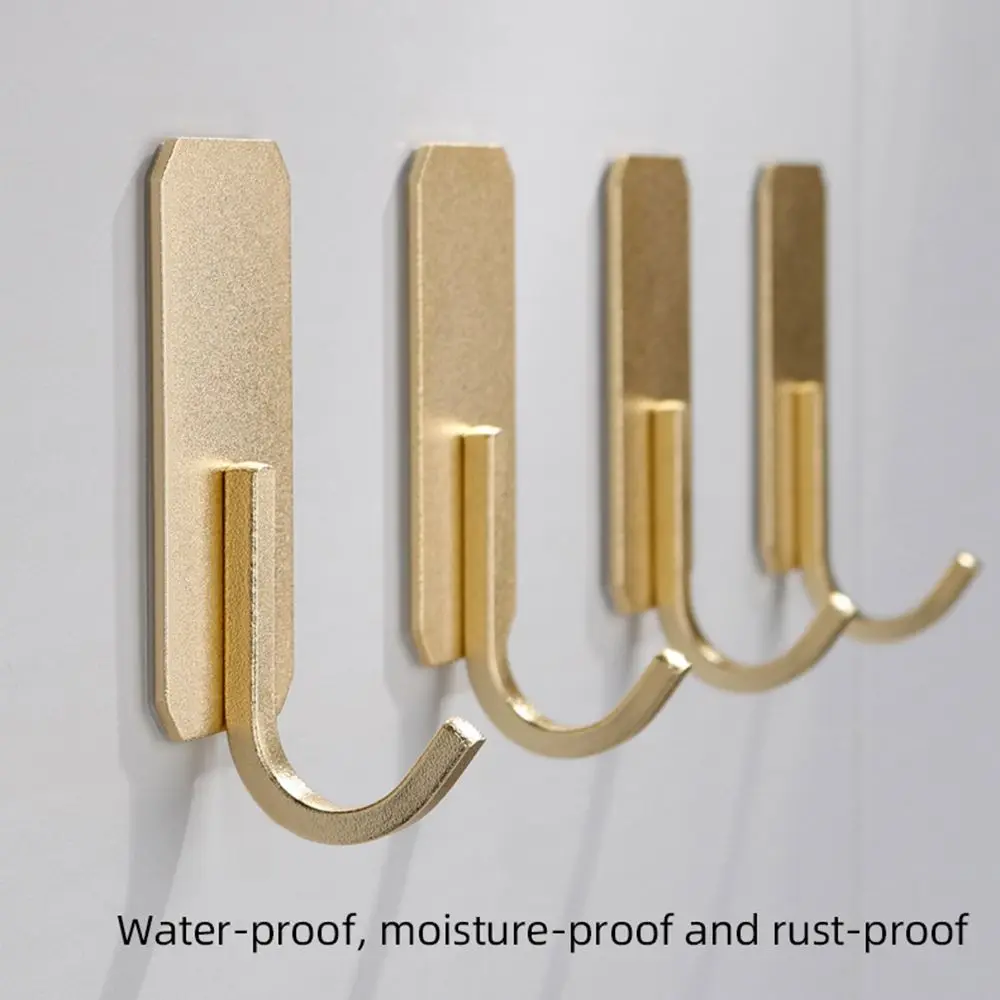2Pcs/Set High Quality Storage Organizer Self Adhesive Double Prongs Wall Hanger Shower Hook Robe Hook Towel Racks 2Pcs/Set High Quality Storage Organizer Self Adhesive Double Prongs Wall Hanger Shower Hook Robe Hook Towel Racks