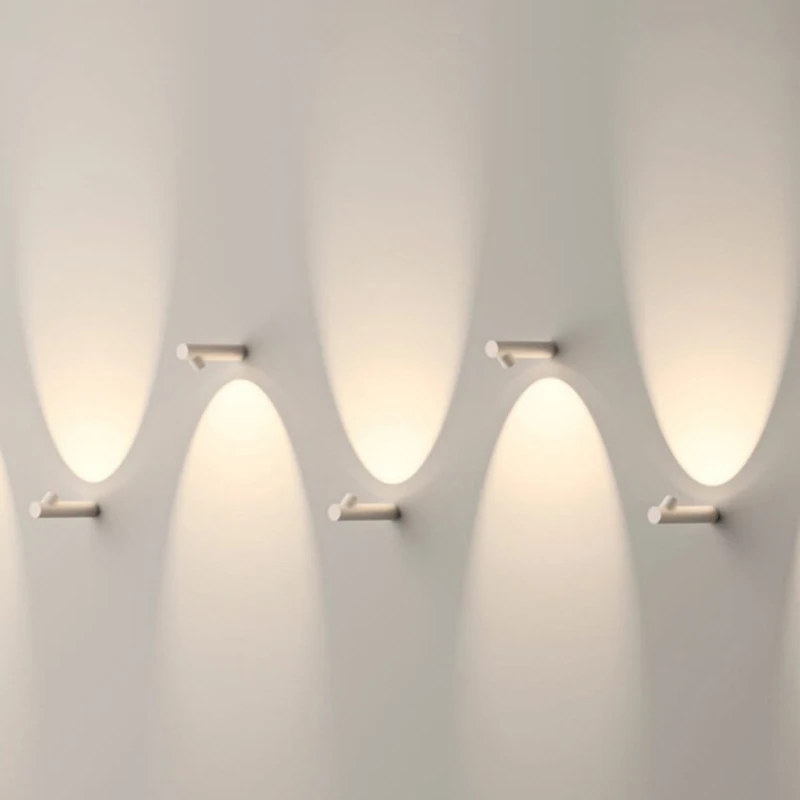 

Простой настенный светильник с искусственным бамбуком, Современная Скандинавская лампа для лестницы, коридора, спальни, креативное уличное освещение, водонепроницаемый прожектор