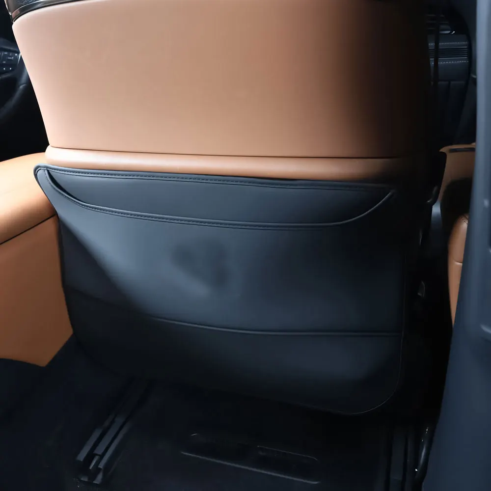 렉서스 LS500h LS350 용 자동차 등받이 안티 킥 패드, 뒷좌석 보호 패드, 2018 2025 인테리어 수정 액세서리
