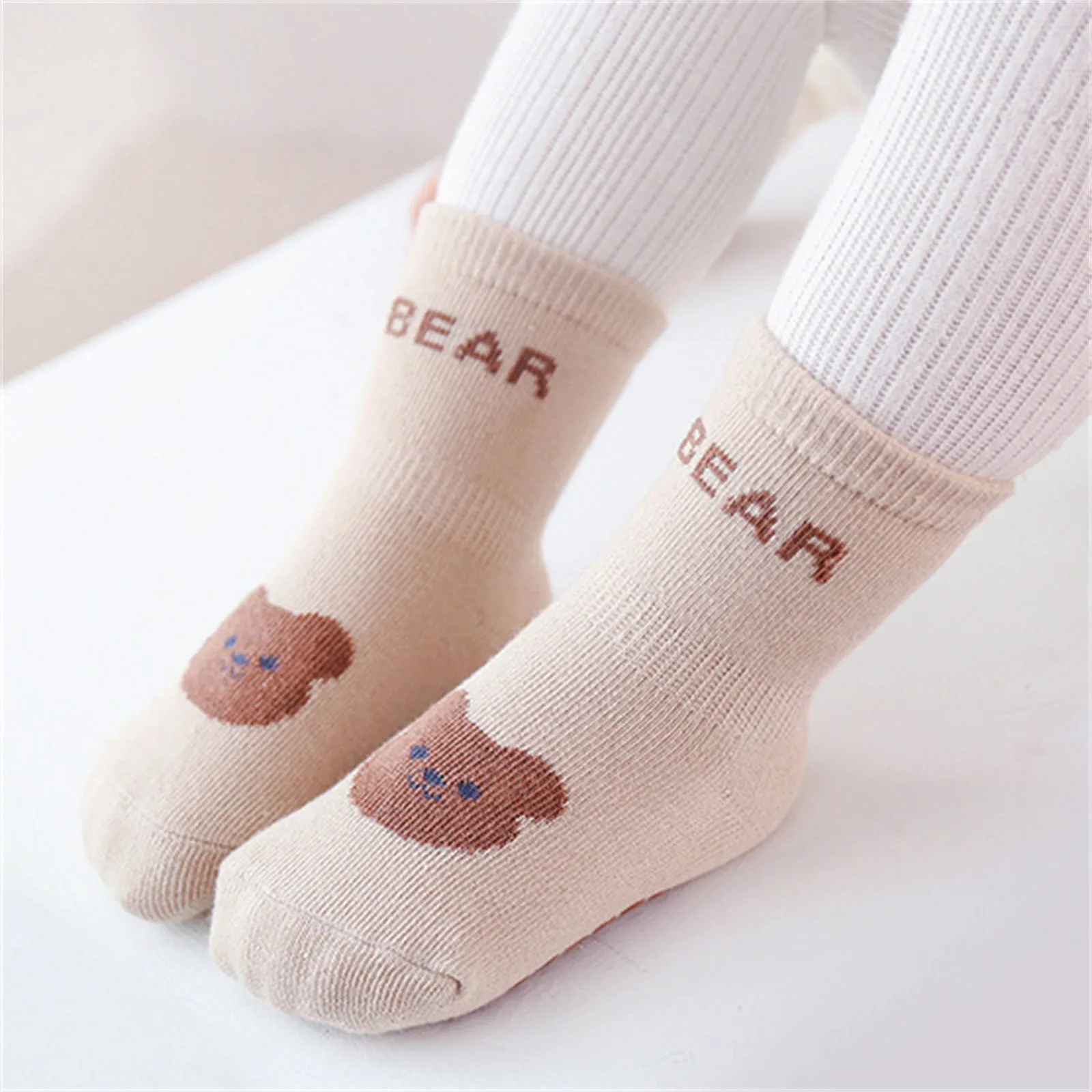 

Little Girls Tall Socks Kids Animal Socks Athletic Thin Tube Socks For Toddler Boy Girl
