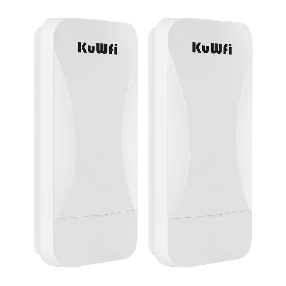 thumbnail image 1 of KuWFi Potente repetidor Wifi de 300 Mbps Router Wifi de largo alcance Puente inalámbrico Cobertura Wifi de 2,4 Ghz Punto a Punto 1KM para cámara, 1 of 5