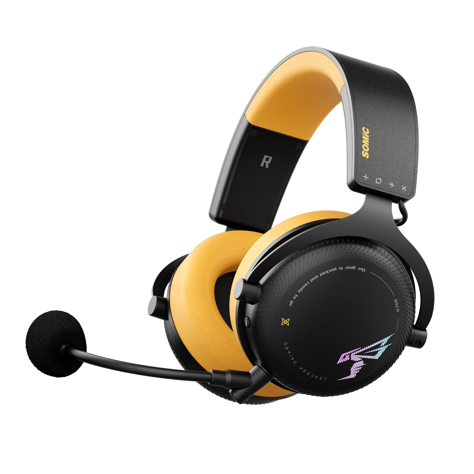 Беспроводные Проводные Bluetooth-наушники SOMIC G760, 2,4 ГГц, со съемным микрофоном