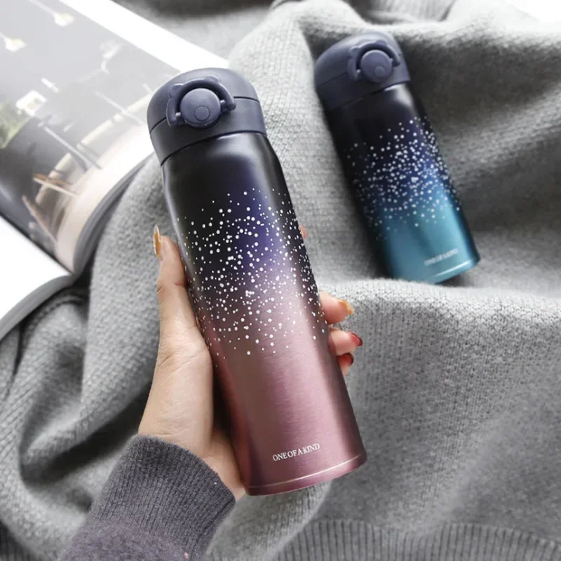 Vacuum Flask Thermos Mug for Coffee Tea Stainless Steel 350ml/500ml Portable Travel water bottle thermal mug stainless steel thermos bottle thermal water bottle stainless steel water bottle stainless steel cup stainless steel thermos cup
