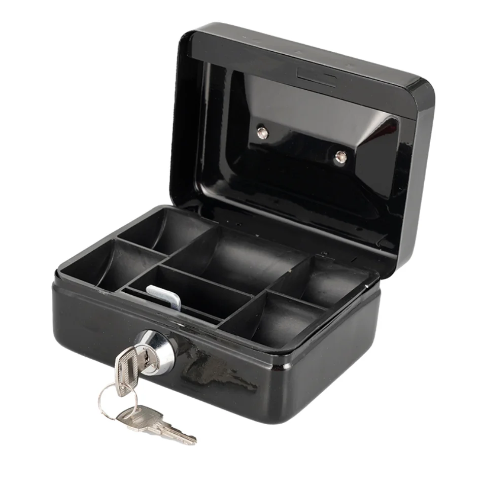 Mini Tresor Aus Stahl Mit Schublade Zur Sicheren Aufbewahrung_voghion.com