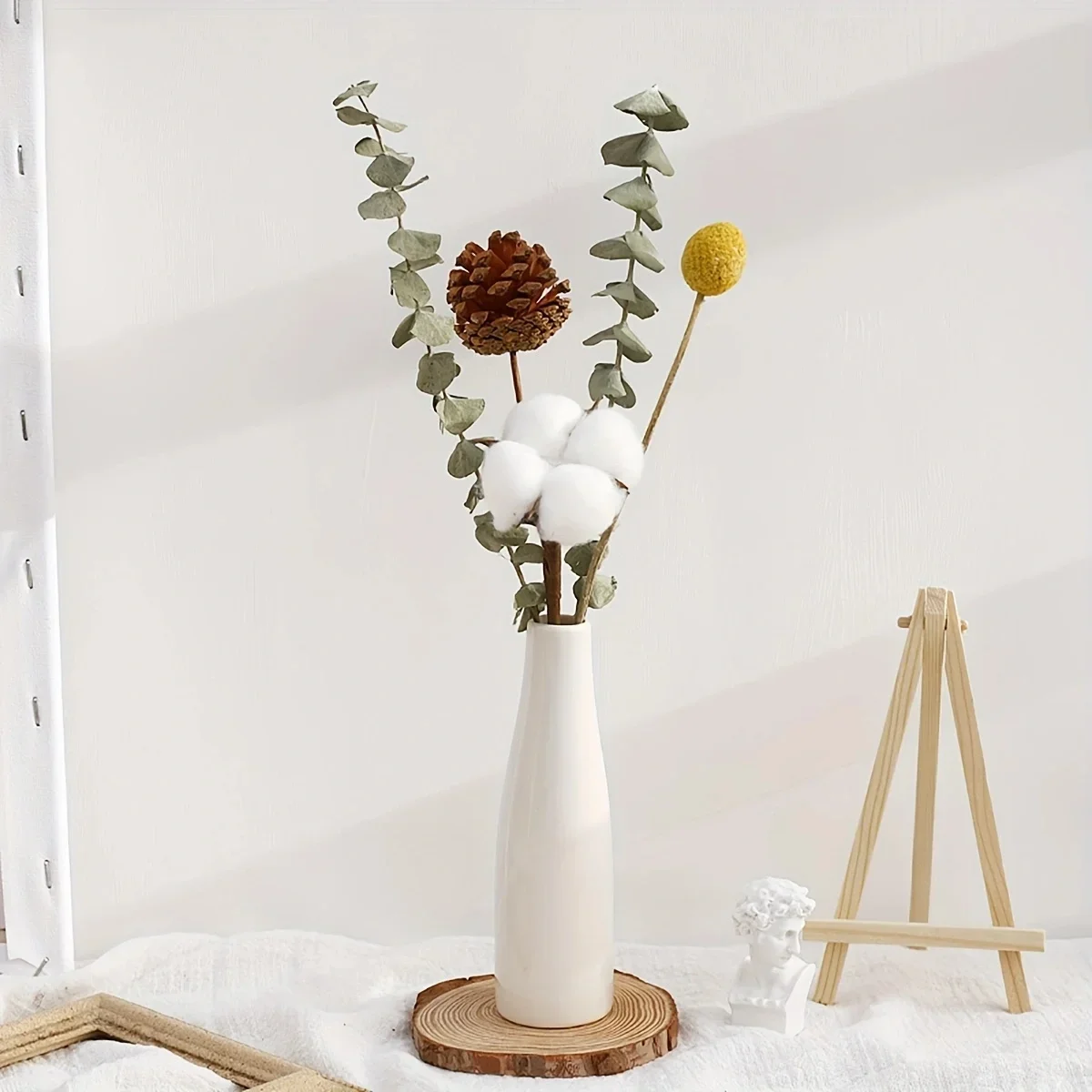 1pc-Nordic Plastic Vase Simple Small Fresh Flower Pot Storage Bottle for Flowers Living Room Modern Home Decorations Ornaments