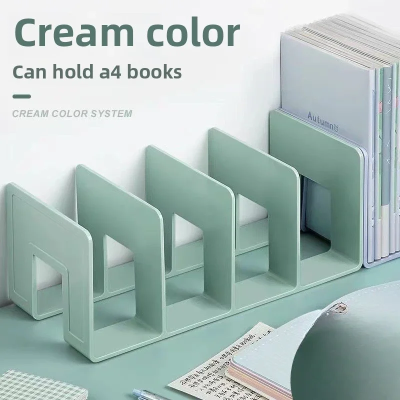 새로운 다기능 책 잡지 책장 스토리지 스탠드 책 잡지 CD 파일을위한 책상 주최자 홀더 학교 사무용품