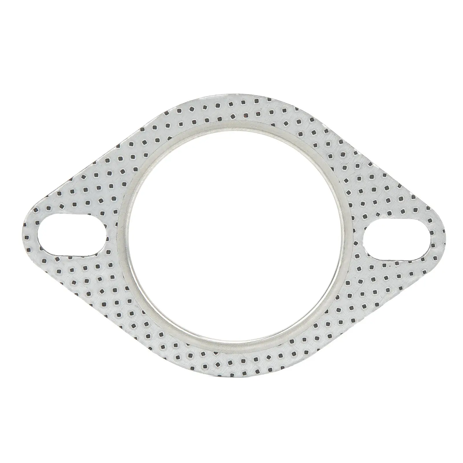 Exhaust Flange Gasket for 2 Downpipe-Universal Anti Vibration Thermal Resistant Steel-for 2 .5/63mm