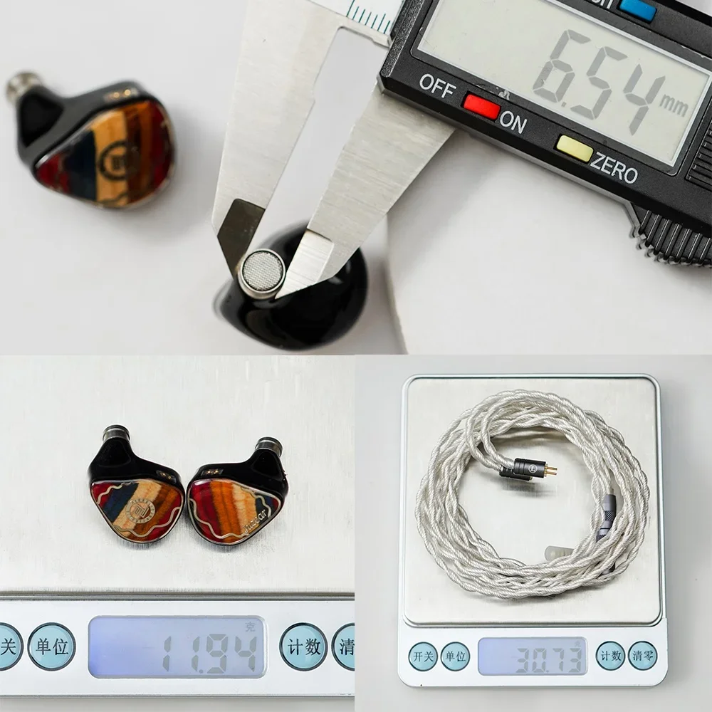 JUZEAR Dragonfly 81T 1DD+8BA HiFi In Ear Monitor Earphones Hybrid Drivers IEMs with 3.5+4.4mm Interchangeable Plugs | HiFiGo 5