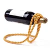 Creative Pearl Necklace Wine Rack Luxury Magic Metal Resin Hanging Suspension Wine Bottle Holder Home Bar Desktop Decoration New 1