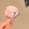 1/5pcs Colorful Little Monster Hairpins Girls Kid Cartoon Plush Antenna Briquettes Hair Clips Barrette Big Eye Doll Headwears 5