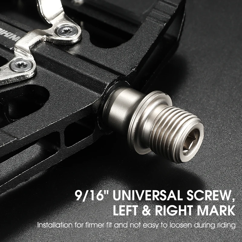 WEST BIKING Mountain Bike Pedals Dual Function Sided Pedals Plat & SPD Clipless Pedals Sealed Bearings, 9/16 Bicycle Pedal