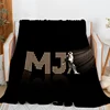 Nap Blanket Sofa M-Michael J-Jackson Knee Bed Fleece Camping Warm Winter Fluffy Soft Blankets King Size Microfiber Bedding 2