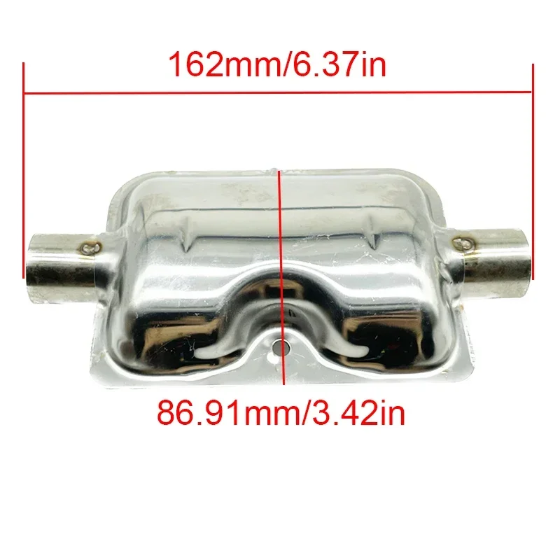 Car Air Diesel Parking Heater Truck Van Exhaust Pipe Tube Vent 60cm 100cm 120cm 150cm 200cm 250cm 300cm + 24mm Silencer Muffler