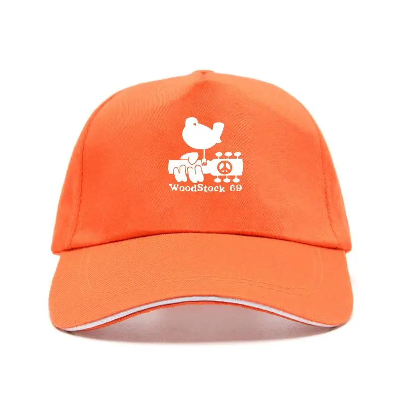 

fashion Woodstock 3 Days Peace ' Music Colorful Logo Guitar Bird Baseball Cap Woodstock 1969 male brand summer Hip Hop hat