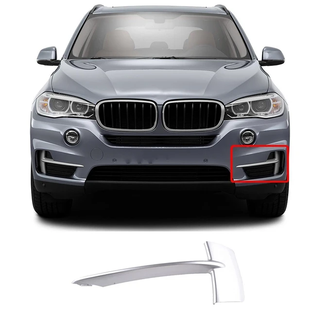 Chrom vorne links Stoßstangen gitter Zierleiste 51117303113 für BMW x5 f15  35i 35ix 35dx 40ex 2014 2015 2016 2017 - AliExpress