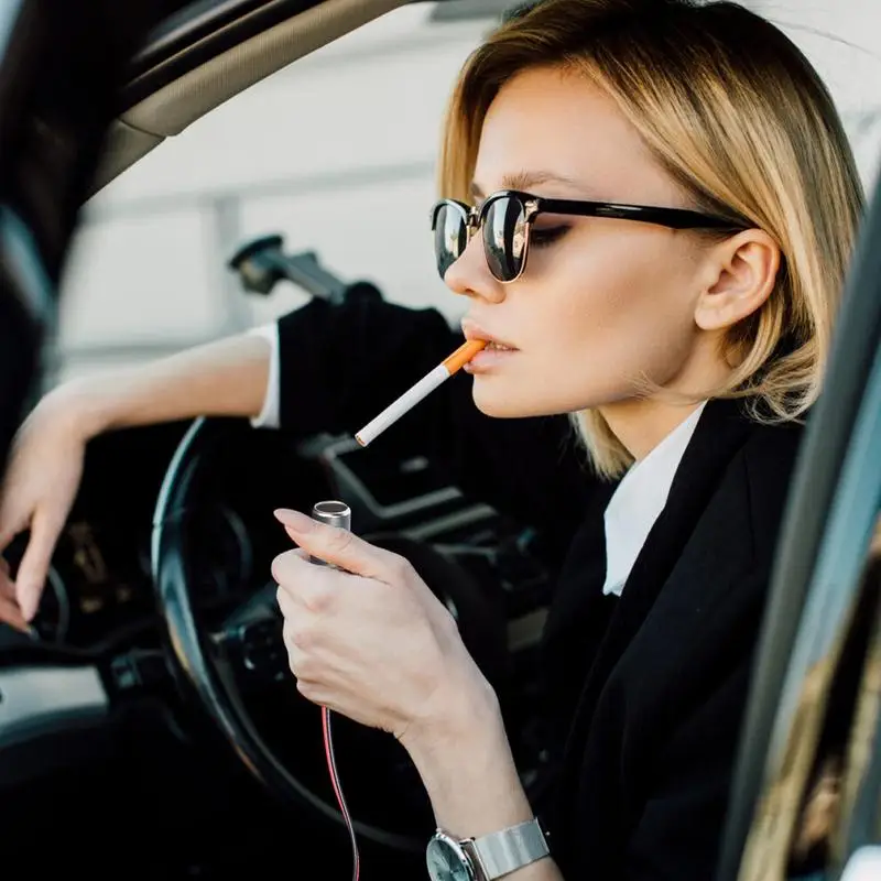 

Car Lighter Extension Cord Multifunctional 3 Ports Lighter Socket Splitter Cigar Lighter Plug Cable Socket Adapter Accessories