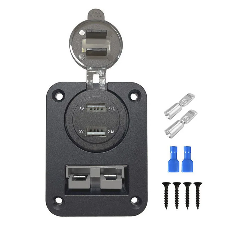 ش SB50 ø ĿͿ  USB , а , 50A ÷  г,  Ʈ Ȩ , 12-24V