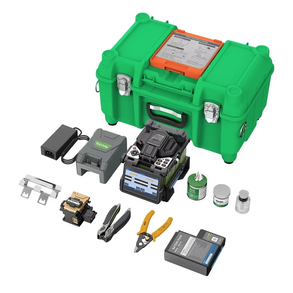 Komshine FX39 Original Fiber Optic Equipment Six Motors Trunk Splicing Machine S