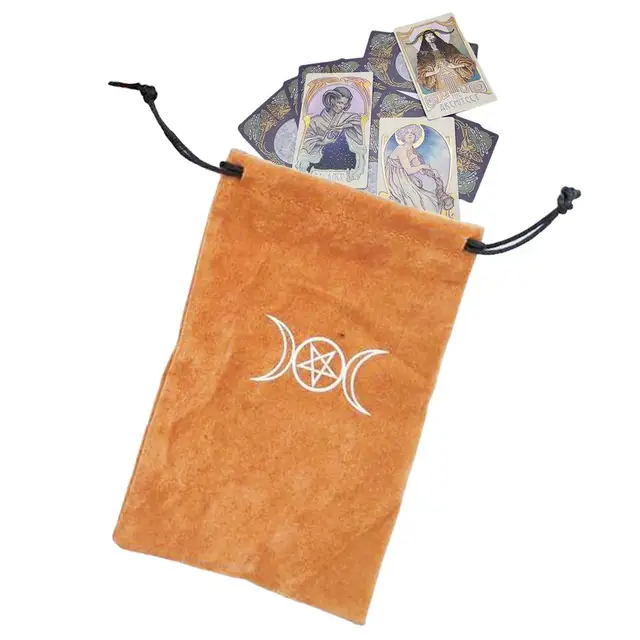 Sacs De Rangement Tarot Pochette Sac Velours 13 18 Cm Carte Roman Dés  Bijoux Jeu De Société Du 10,86 €